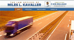 Desktop Screenshot of mileslkavaller.com